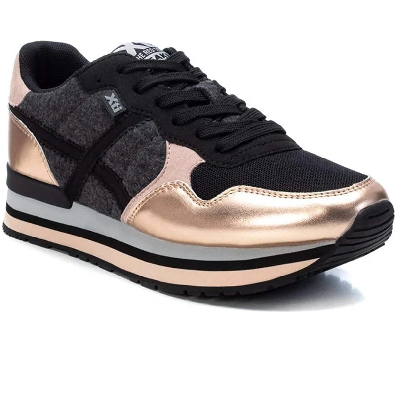 XTI - 44451 – Modische Damen-Sneaker – Bronze