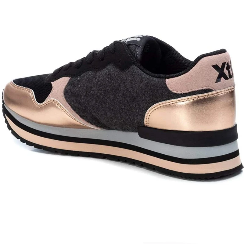 XTI - 44451 – Modische Damen-Sneaker – Bronze