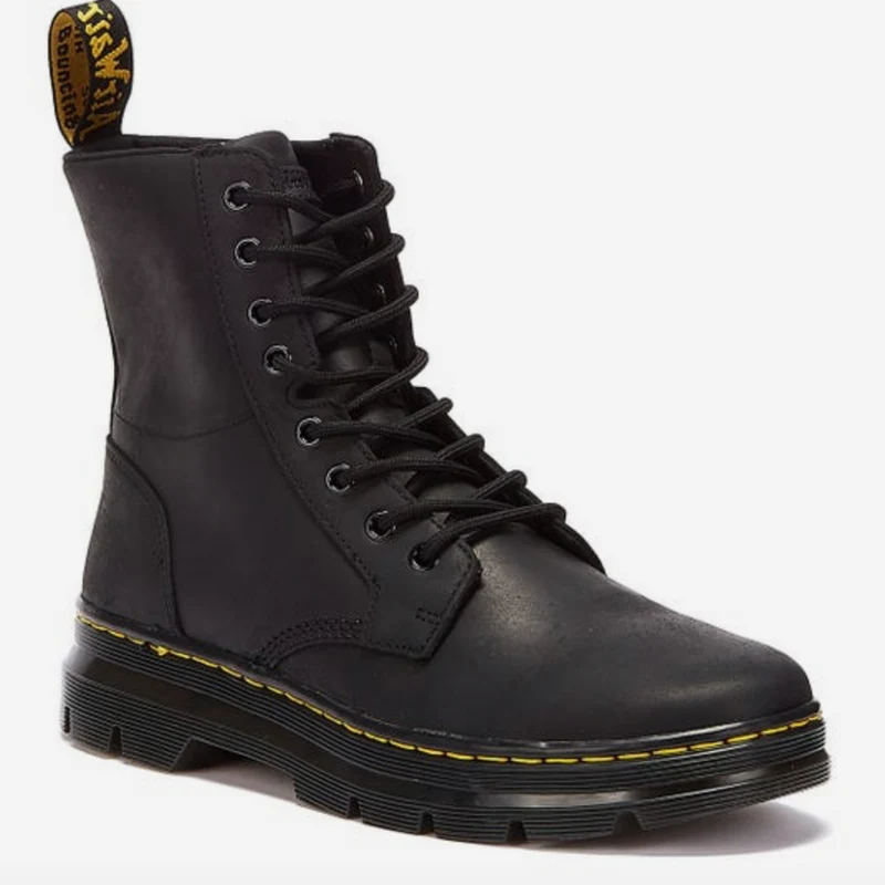 Dr Martens – Combs Wyoming Lederstiefel – Schwarz