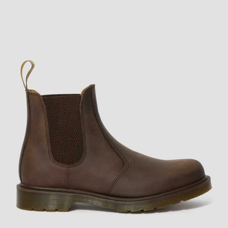 Dr. Martens Unisex 2976 Leder Chelsea Stiefel - Gaucho Crazy Horse
