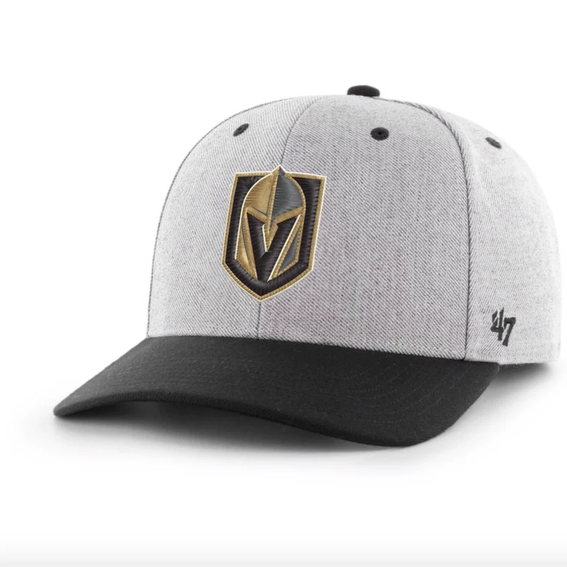 Marke '47 – NHL Vegas Golden Knights – verstellbare grau-schwarze Kappe