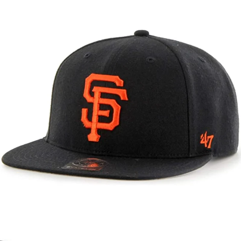 Marke '47 – MLB San Francisco Giants – verstellbare schwarze Snapback