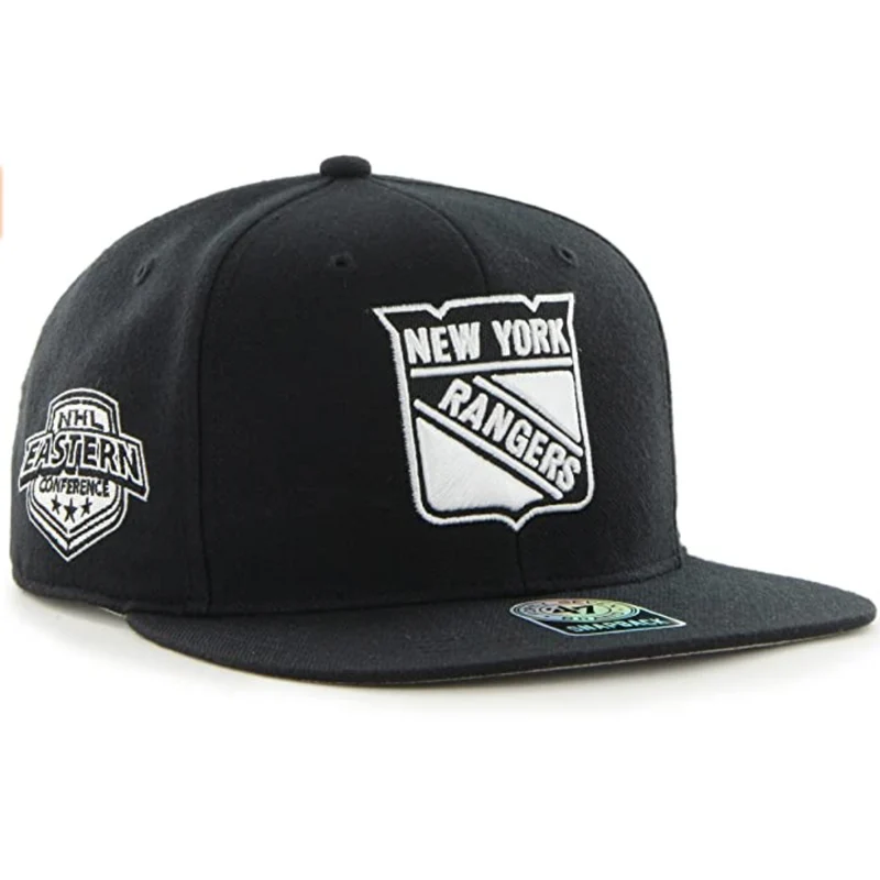 Marke '47 – NHL New York Rangers – verstellbare schwarze Snapback