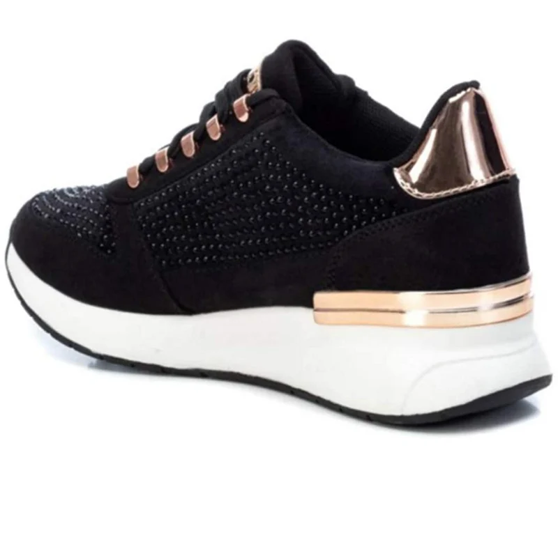 XTI - 44365 Damen-Sneaker – Schwarz