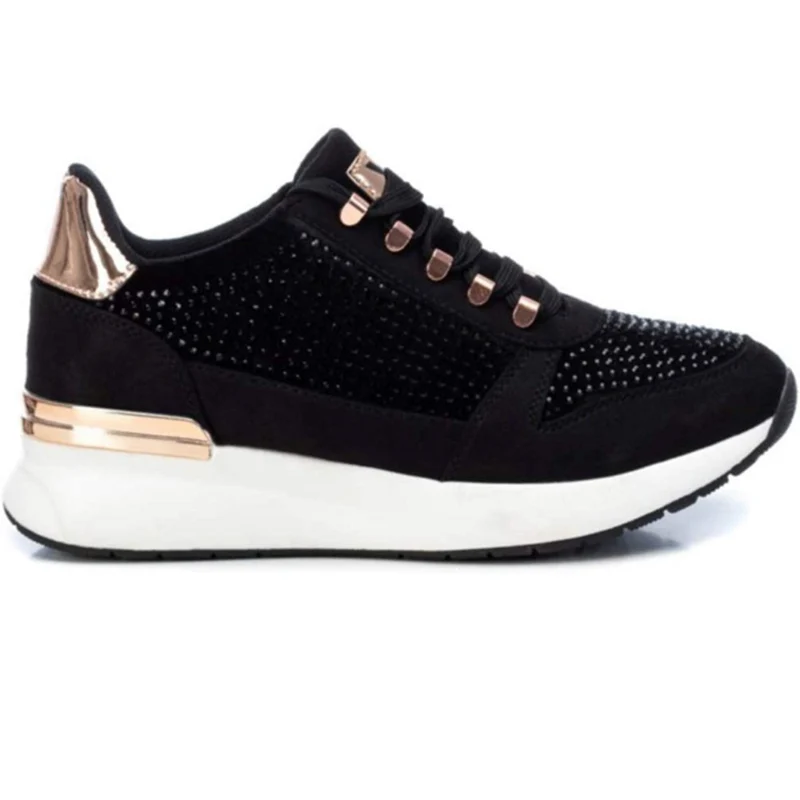 XTI - 44365 Damen-Sneaker – Schwarz