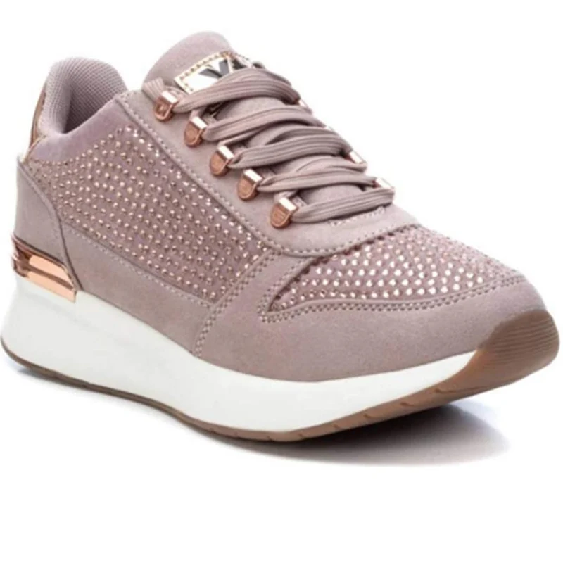 XTI - 44365 Damen-Sneaker – Hautfarben