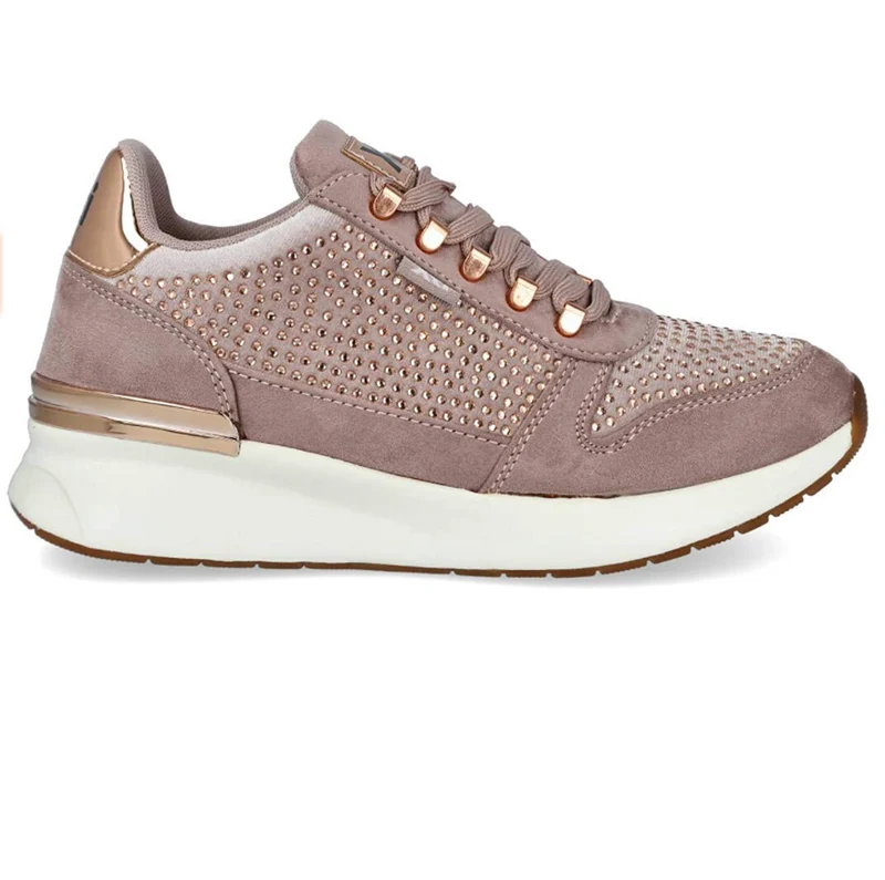 XTI - 44365 Damen-Sneaker – Hautfarben