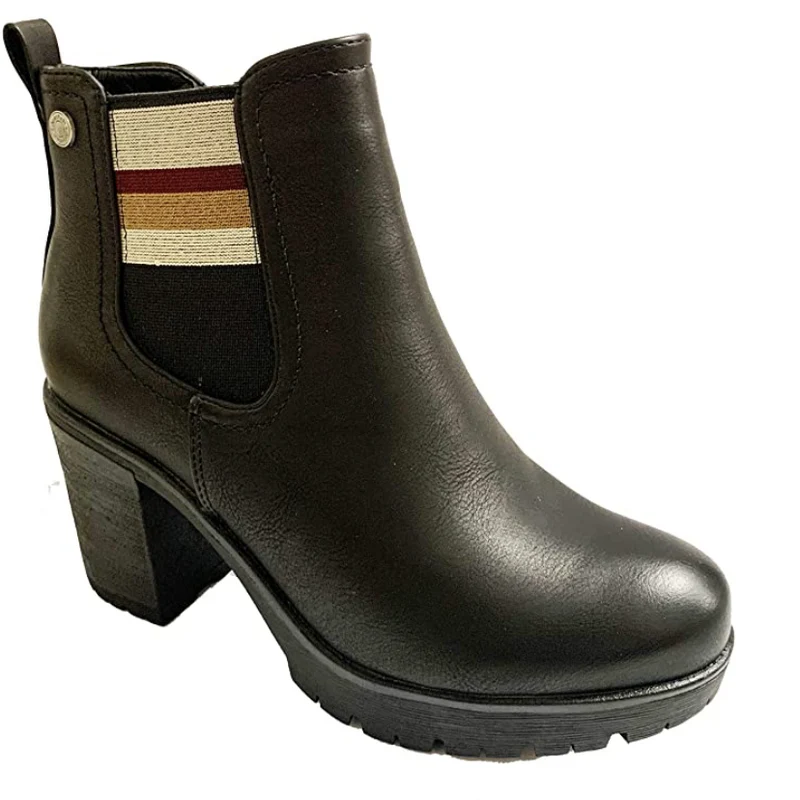 Refresh Damen-Stiefelette - Schwarz