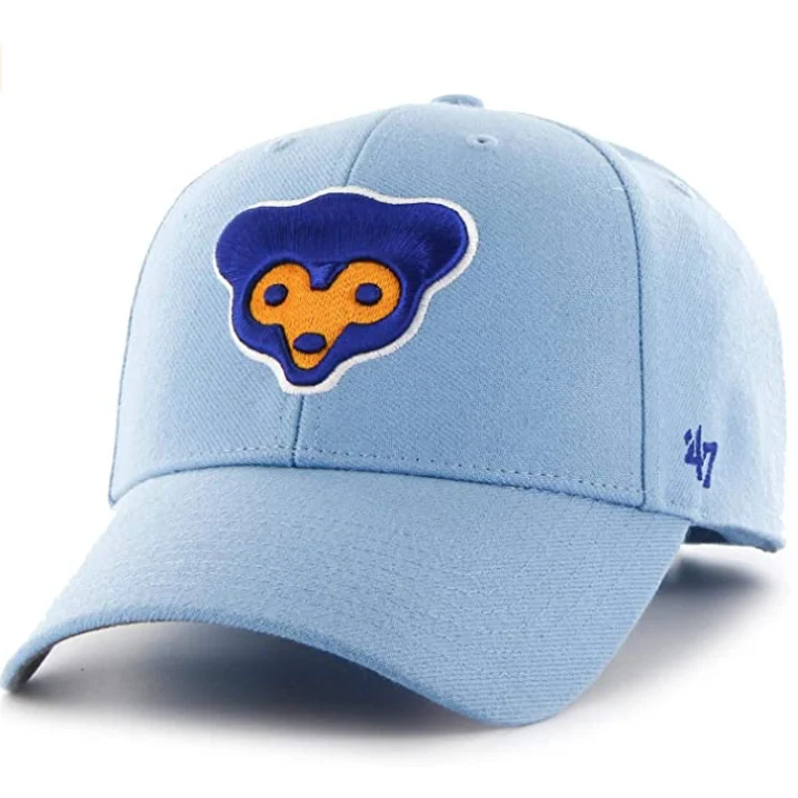 Marke '47 – MLB Chicago Cubs Retro – verstellbare hellblaue Kappe