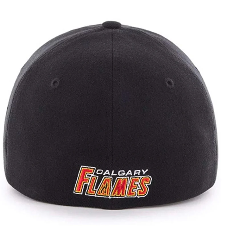 '47 Marke – NHL Calgary Flames – Einheitsgröße, schwarze Kappe