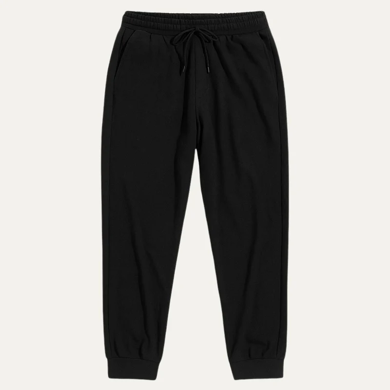 Herren Hose mit elastischem Bund und Kordelzug