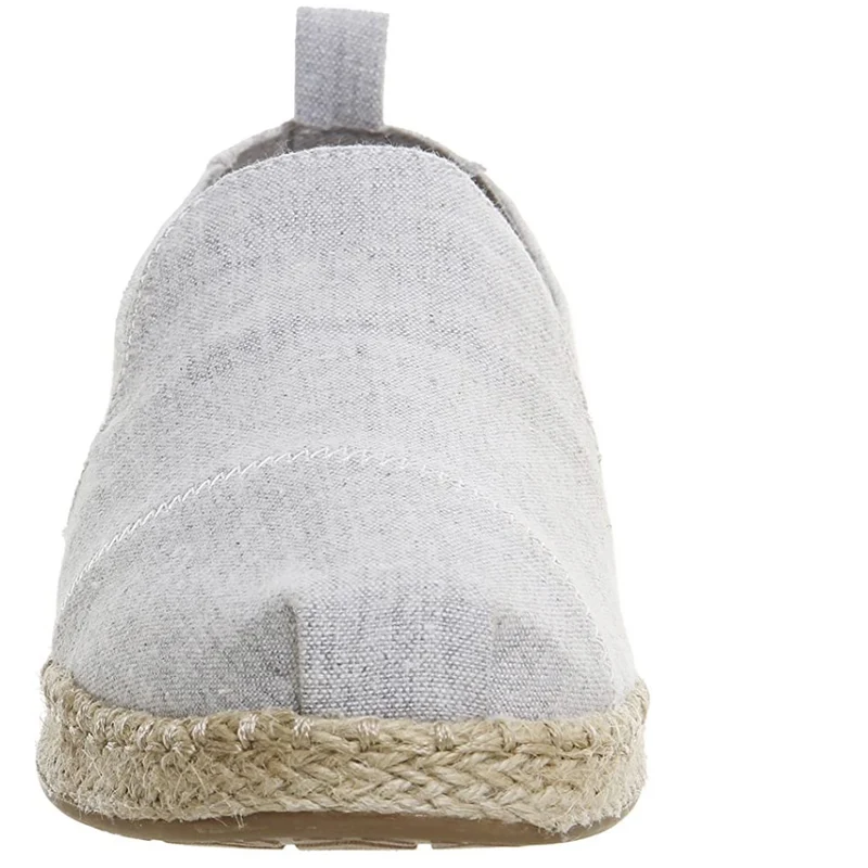 TOMS - Dekonstruiertes Alpargata-Seil – Drizzle Grey Slub Chambray
