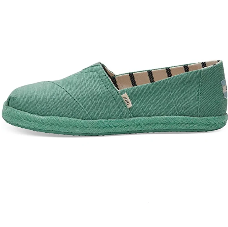 TOMS - Klassisch – Wintergrünes Heritage-Canvas