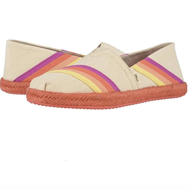 TOMS - Damen-Espadrilles – Mehrfarbiger Sonnenuntergang