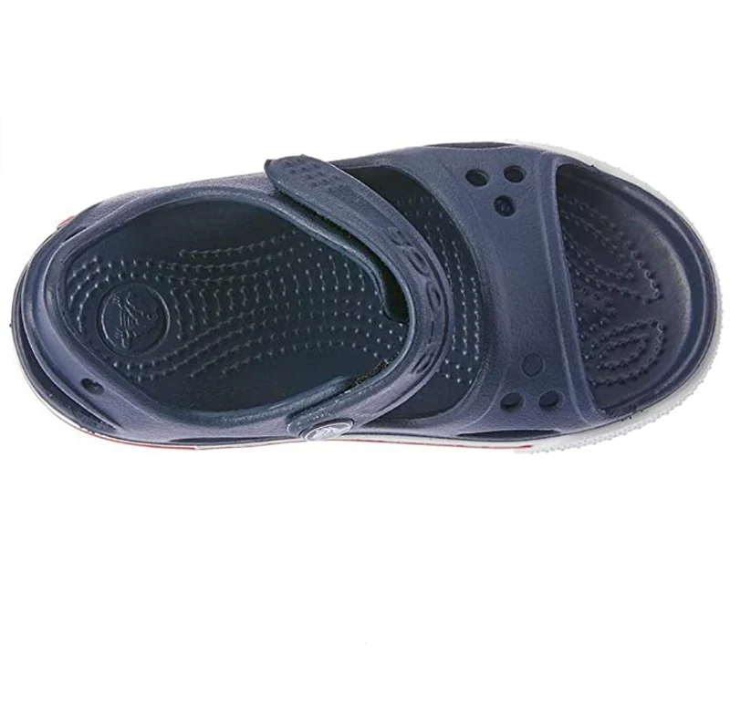 Crocs Crocband-Sandale für Kinder – Marineblau/Rot