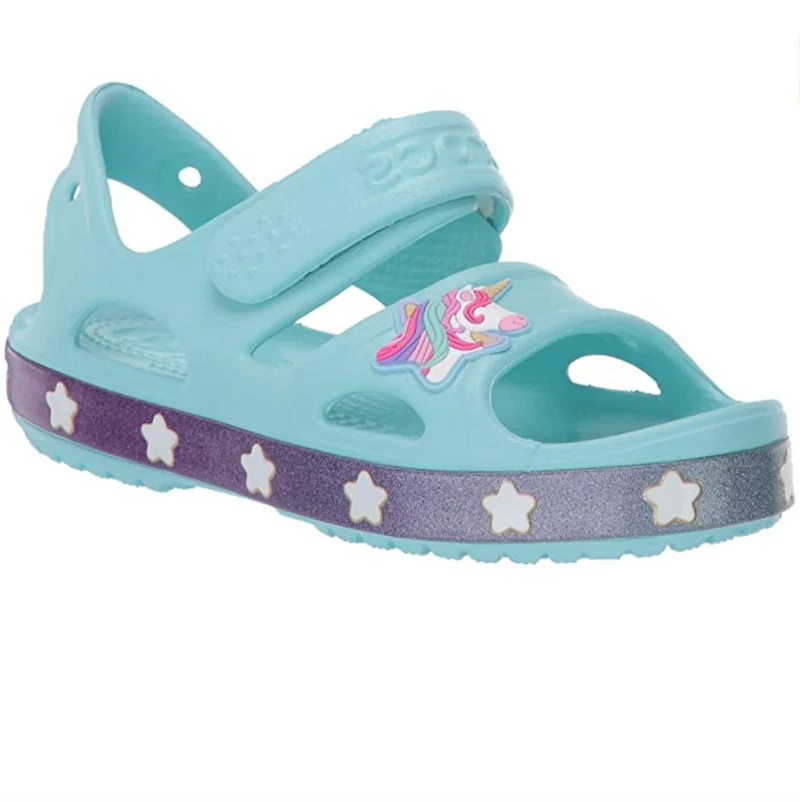 Crocs Kinder-Sandalen mit Einhorn-Charme