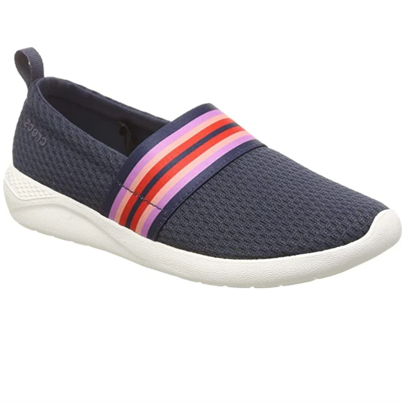 Crocs Damen LiteRide Mesh Slip On – Marineblau