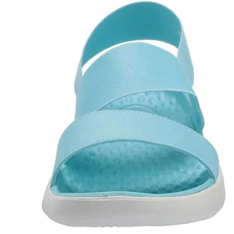 Crocs LiteRide Stretch-Sandale für Damen – Blau