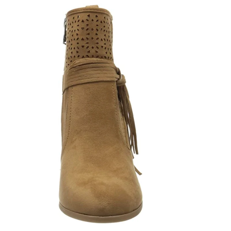 Refresh Damen-Stiefelette – Kamel