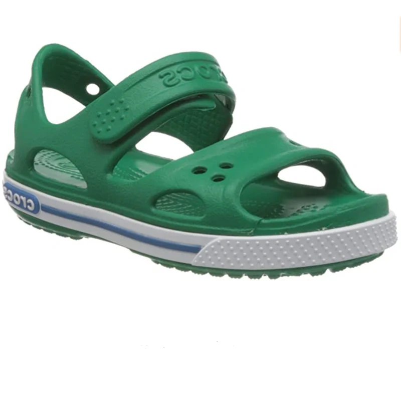 Crocs Crocband-Sandale für Kinder – Grün
