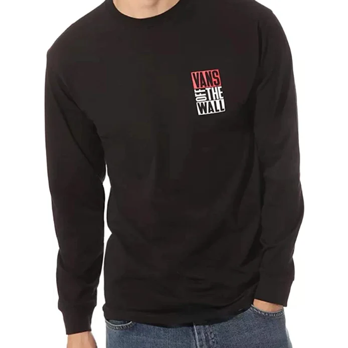 VANS Herren Uoma Grafik-T-Shirt – Schwarz