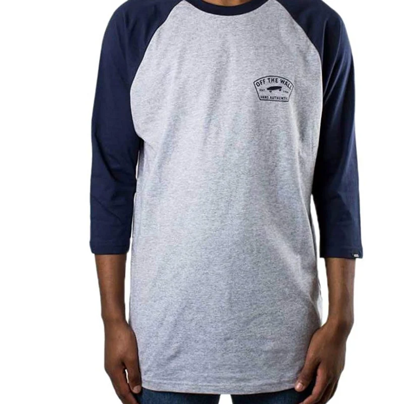 VANS Raglan Athletic Langarm-T-Shire – Grau