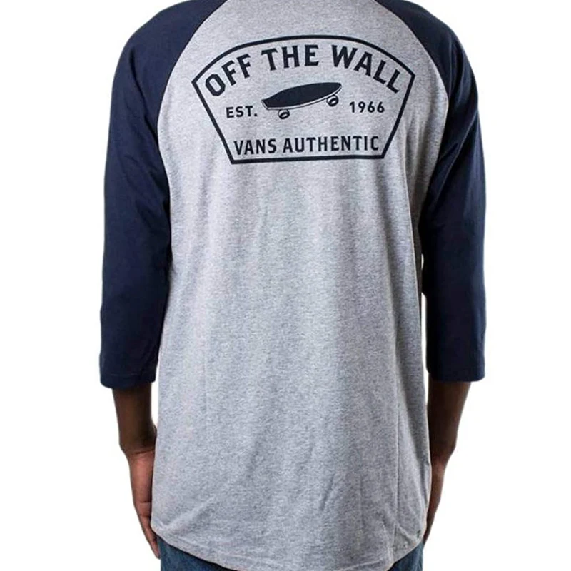 VANS Raglan Athletic Langarm-T-Shire – Grau