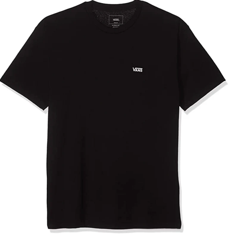 VANS Herren-T-Shirt mit Logo auf der Brust – Schwarz