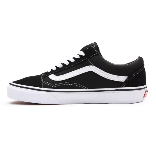 Vans Unisex Old Skool Fashion Trainer – Schwarz / Weiß