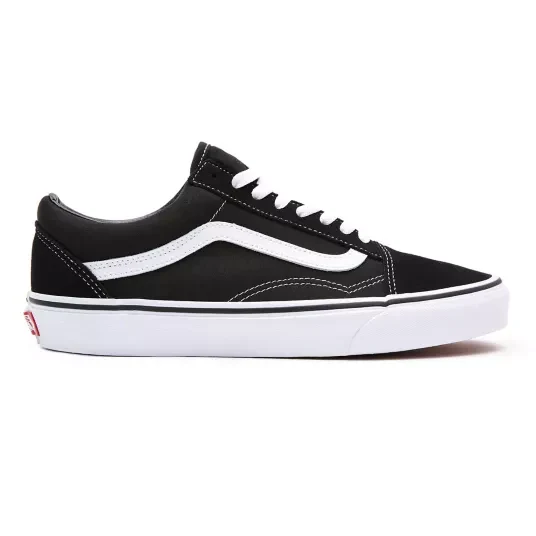 Vans Unisex Old Skool Fashion Trainer – Schwarz / Weiß