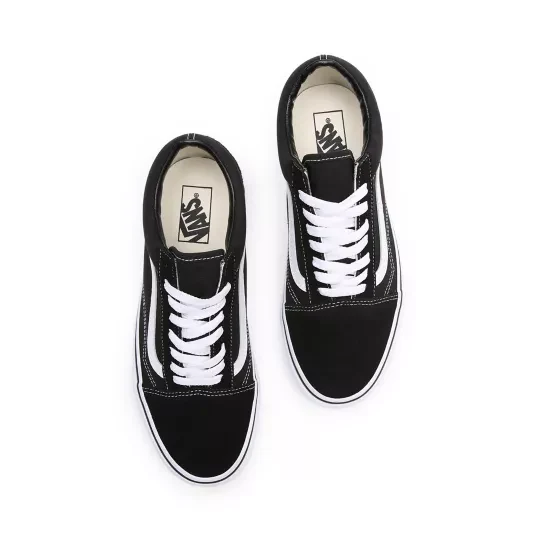 Vans Unisex Old Skool Fashion Trainer – Schwarz / Weiß