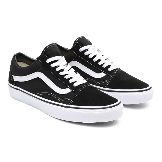 Vans Unisex Old Skool Fashion Trainer – Schwarz / Weiß