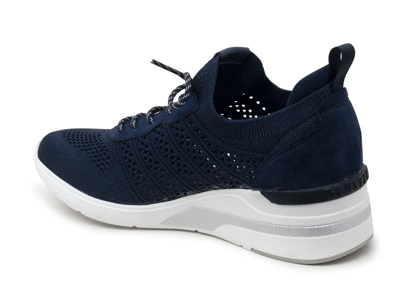 Mustang Modische Damen-Sneaker – Blau