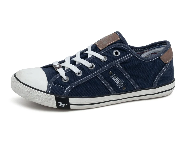 Mustang Modische Damen-Sneaker – Blau