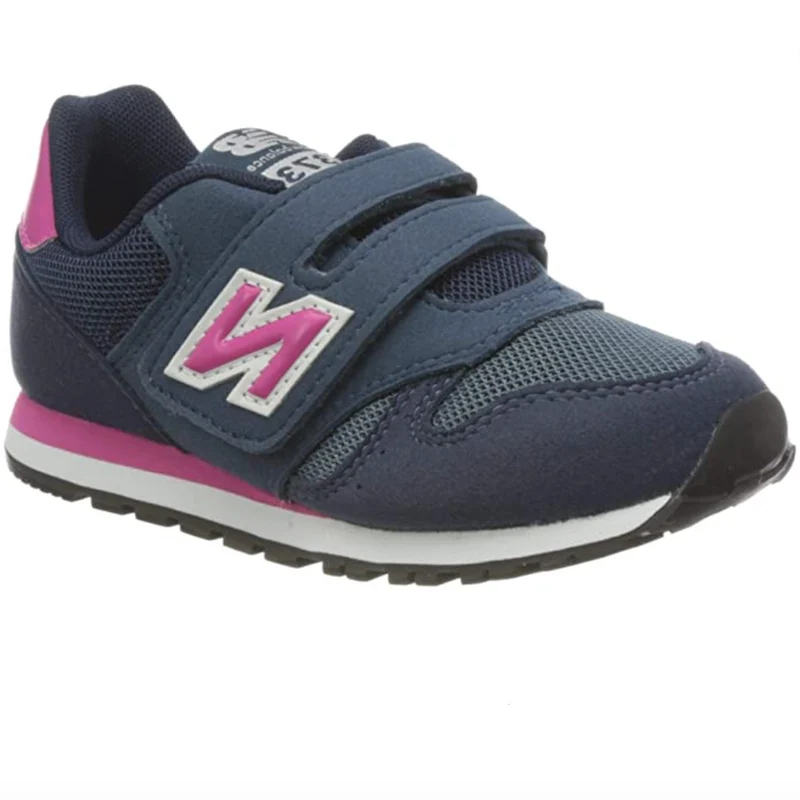 New Balance Mädchen-Turnschuhe 373v2 – Marineblau/Rosa
