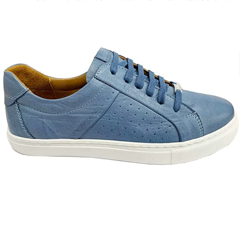 Carmela Damen-Ledersneaker – Blau