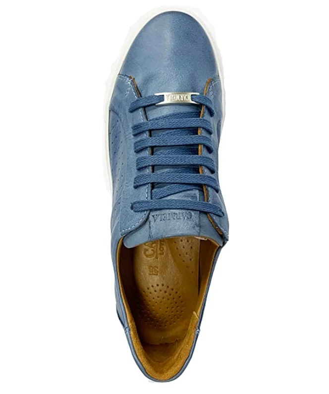 Carmela Damen-Ledersneaker – Blau