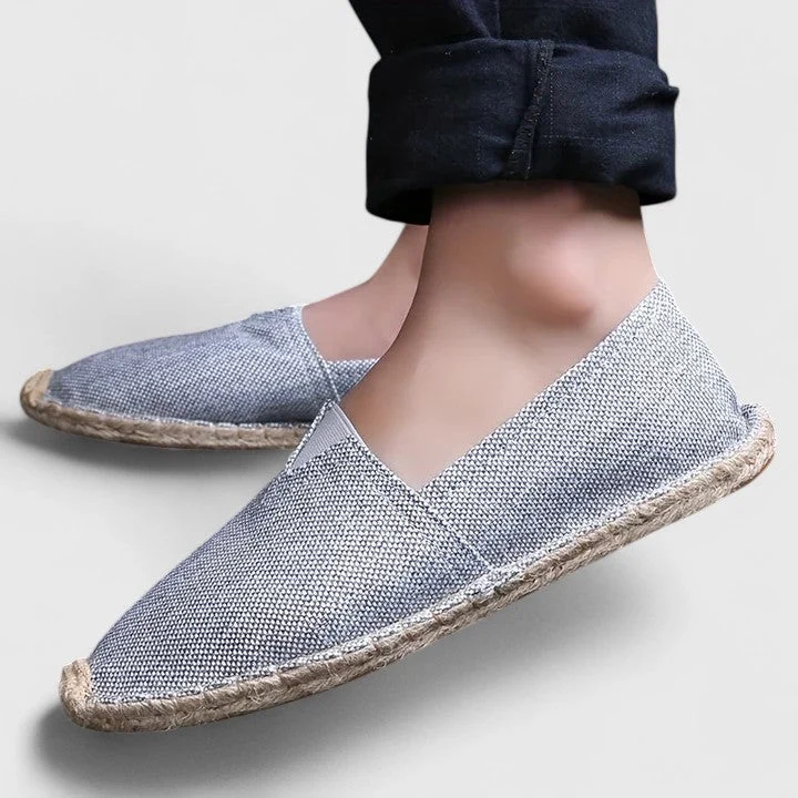 Reinhard | Herren Atmungsaktive Espadrilles im Strandstil