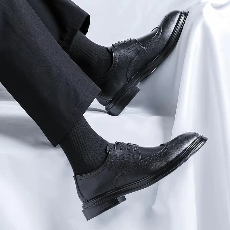 Erik | Herren Klassische Flügelspitzen-Schuhe für Arbeit und formelle Anlässe