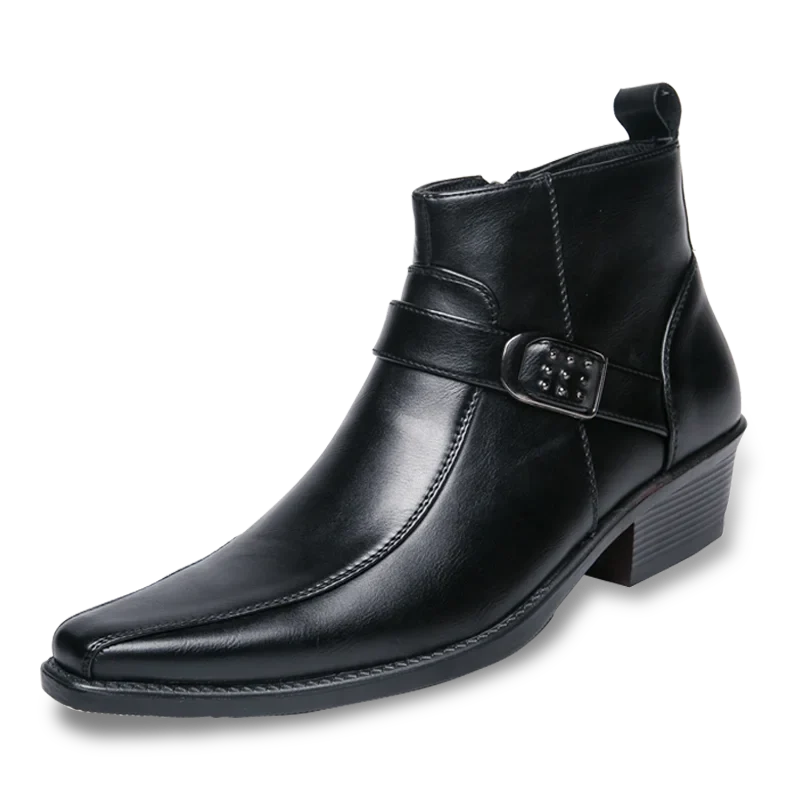 Daniel | Herren Chelsea-Stiefel mit trendigem Schnallendesign