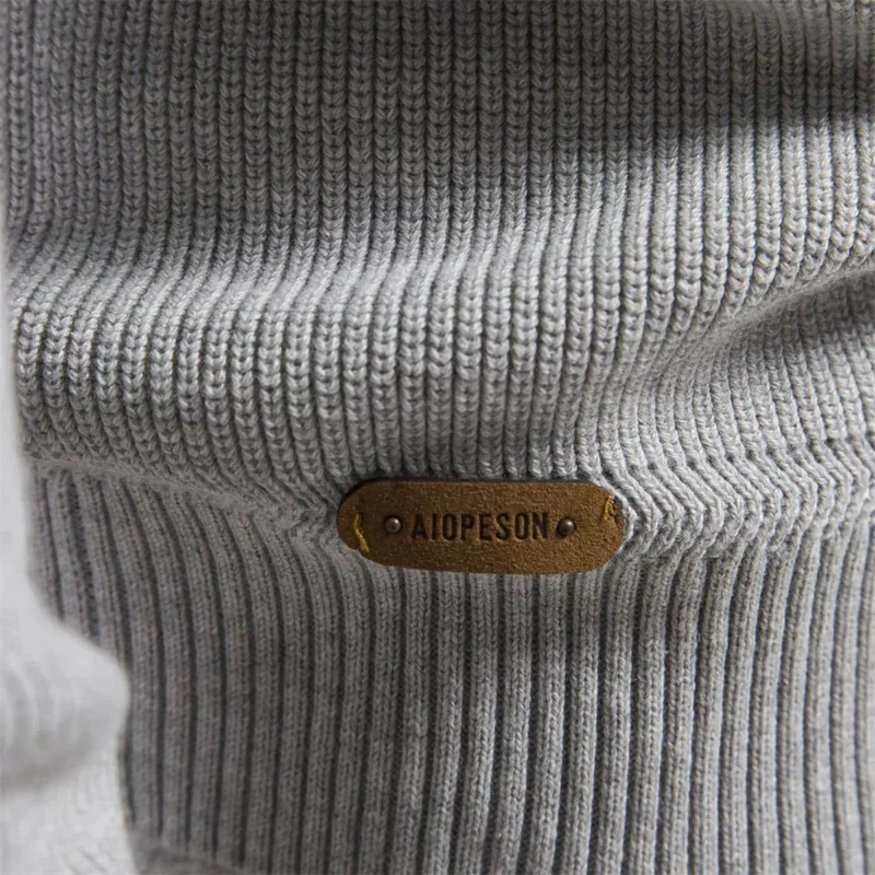 Dominic | Herren Frühling Halbzip Strickpullover