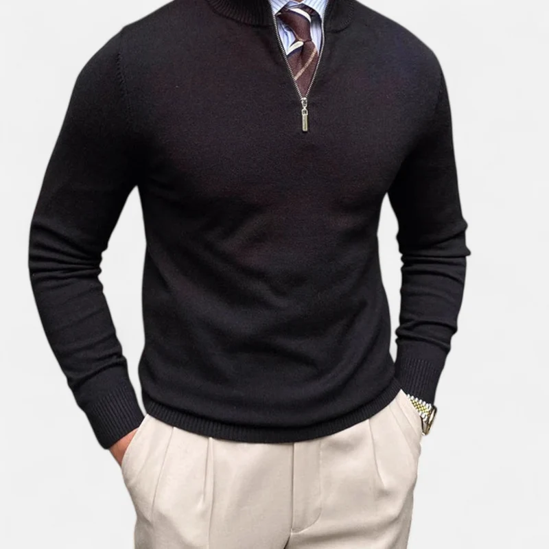 Benjamin | Herren Frühlings Half-Zip Pullover