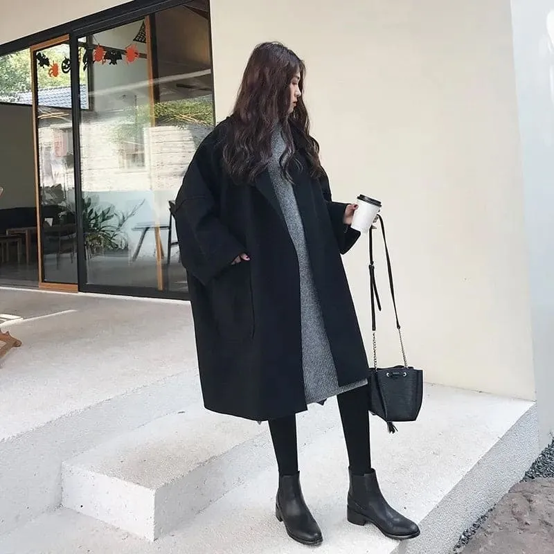 Carmen | Damen Winter Mantel mit Lockerer Passform