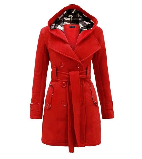 Rita | Bequeme Frühlingsjacke in Midilänge