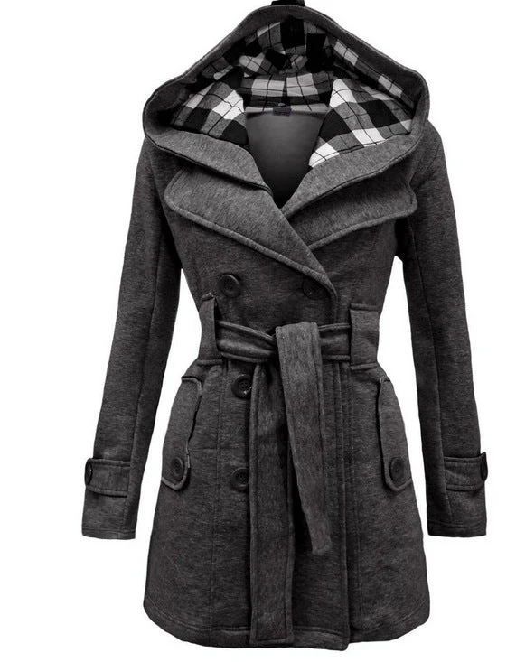 Rita | Bequeme Frühlingsjacke in Midilänge