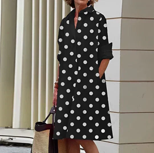 Karla | Elegantes und stilvolles Hemdkleid