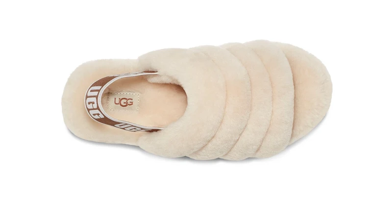 UGG Damen Fluff Yeah Slide – Natur