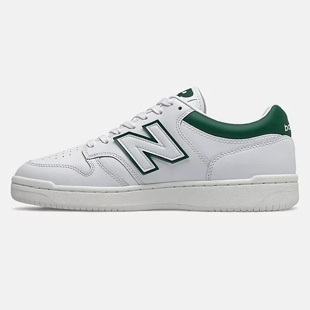 New Balance Herren 480 Basketball-Turnschuhe – Weiß