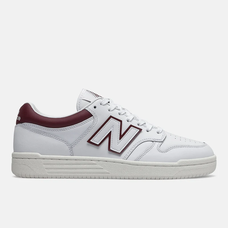 New Balance Herren 480 Basketball-Turnschuhe – Weiß
