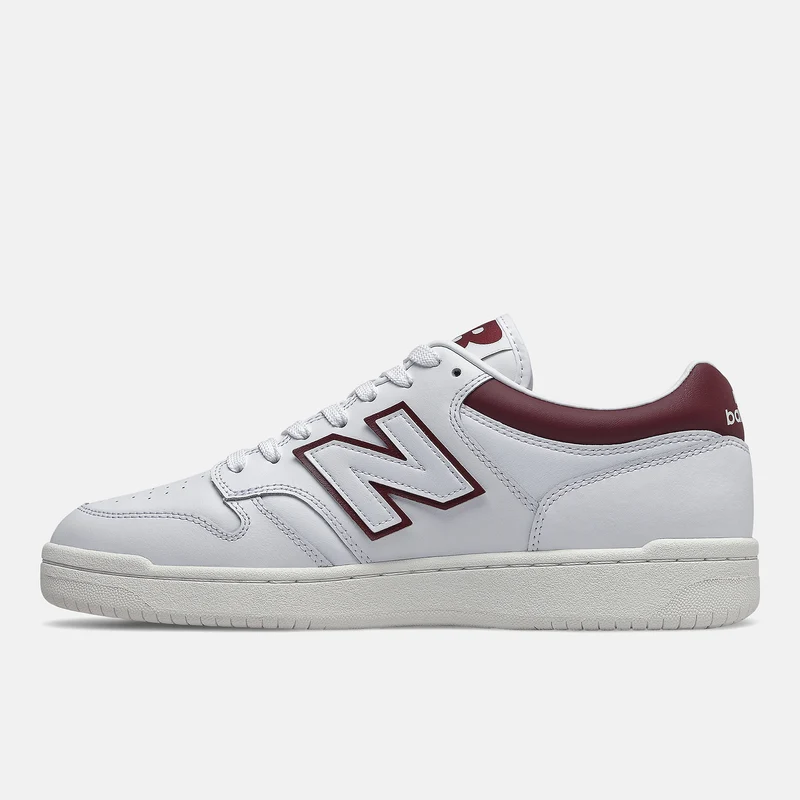 New Balance Herren 480 Basketball-Turnschuhe – Weiß